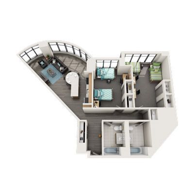 2-Bed Apartment